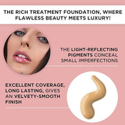 ARTDECO Rich Treatment Foundation - Deep Honey N°18 Fl Oz