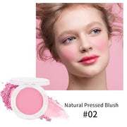 Boobeen Single Color Blush Face Blush Palette Matte Lightweight (#02)