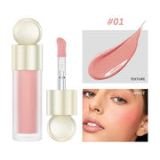 Liquid Blush, Matte Liquid Cream Makeup Dual Use for Girl
