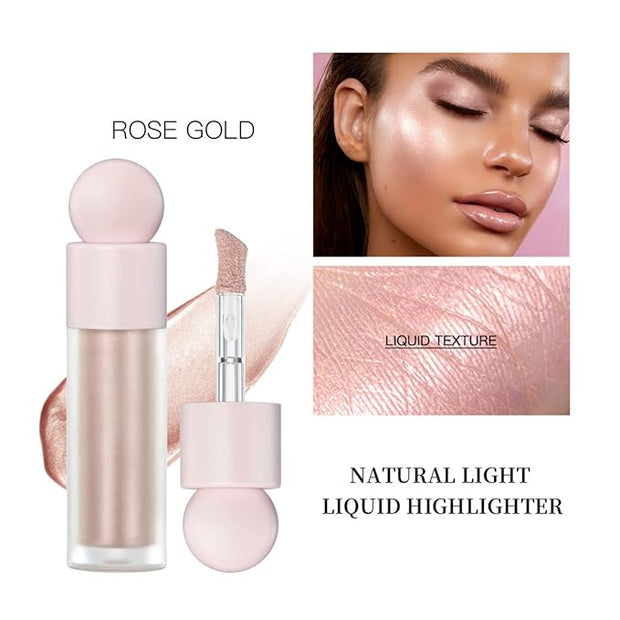 Liquid Blush, Matte Liquid Cream Makeup Dual Use for Girl