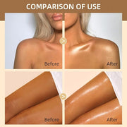 Moisturizing Body Luminizers 5 Colors Smooth and Shimmer Glistening Bronze) 40ml