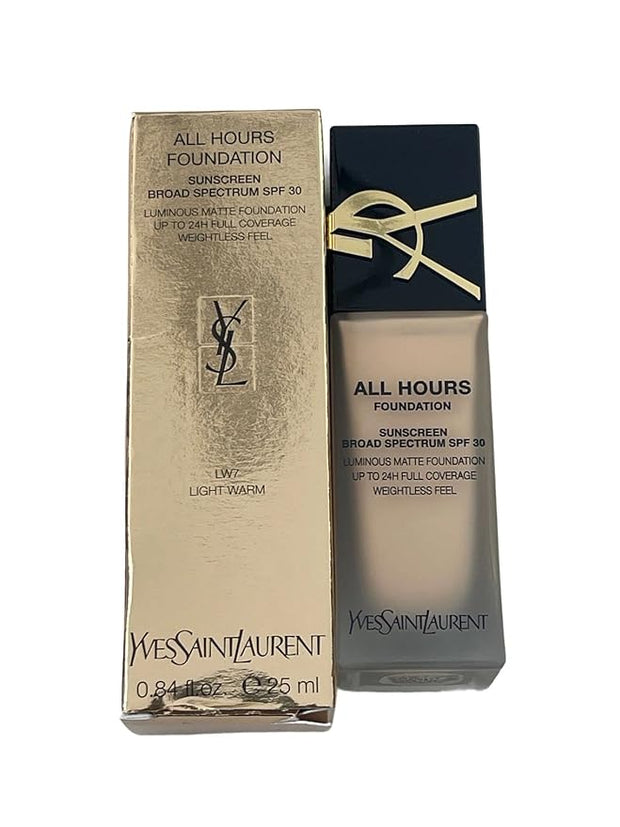 YSL All Hours Luminous Matte Foundation (LW7) Skin Foundation Concealer