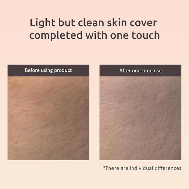 MOONSHOT KOREA Conscious Fit Cushion Foundation Flawless Coverage,Glass