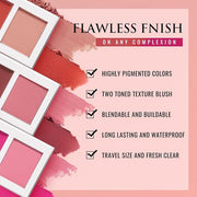 Blush for Cheeks, Highly Pigmented Soft Matte Cream (TIPSY 01#)