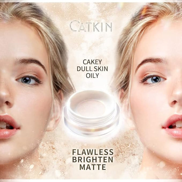 CATKIN Dreamworld Air Makeup Loose Powder Setting Finishing shimmer (C02)