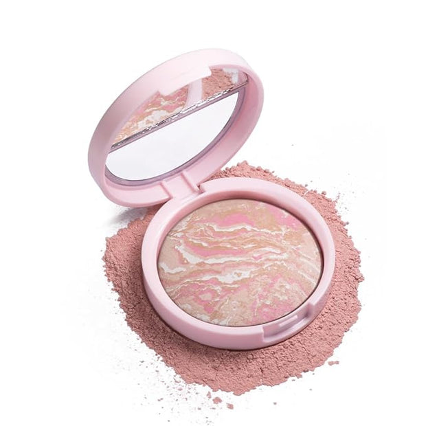 Go Ho Glow Balance Baked Foundation,Color Correcting Foundation,Light Foundation,01 Porcelain