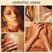 Moisturizing Body Luminizers 5 Colors Smooth and Shimmer Glistening Bronze) 40ml