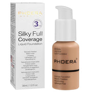 Hilareco PHOER Foundation, 1 pcs-105- Sand, Full Coverage Vegan Guarantee 30ml