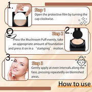 Mushroom Head Air Cushion CC Cream Foundation Makeup,Moisturizing
