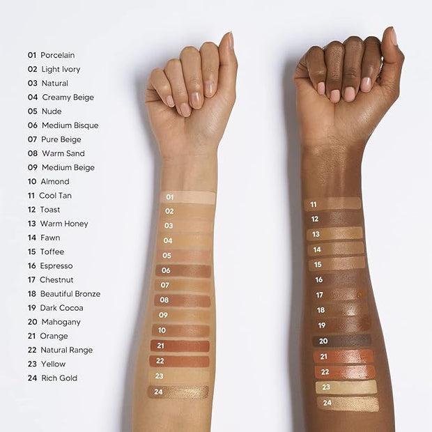 Ruby Kisses HD Concealer & Foundation Brush Flawless Corrector (Nude)