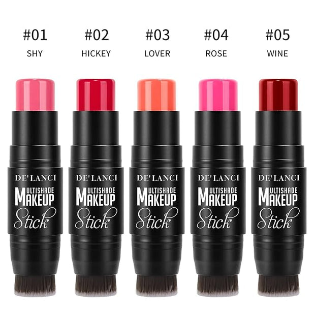 Matte Blush Stick with Built in Brush for