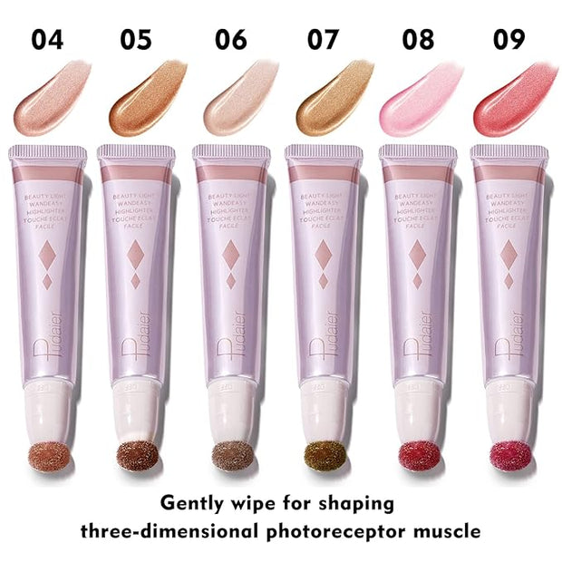 Highlighter Makeup, Liquid Highlighter Beauty Wand, Long Lasting Fl Oz