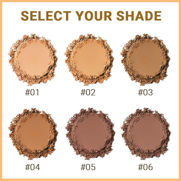 Pressed Matte Face Powder Makeup & Setting Powder 10g