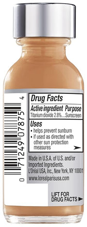 L'Oreal Paris Makeup True Match Super-Blendable Liquid Foundation, Oz,1 Count