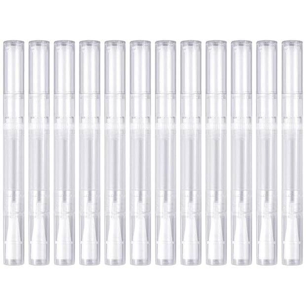 12 Pack 3 Ml Transparent Twist Pens Empty Ml