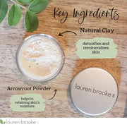 Lauren Brooke Cosmetiques Translucent Finishing Powder, Natural and