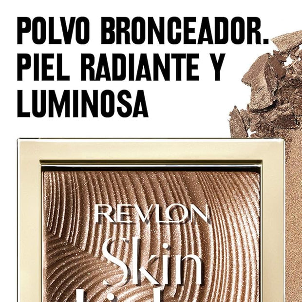 Revlon Skinlights Prismatic Powder Bronzer, Translucent-to-Buildable Coverage, 115 of 1) 31 oz