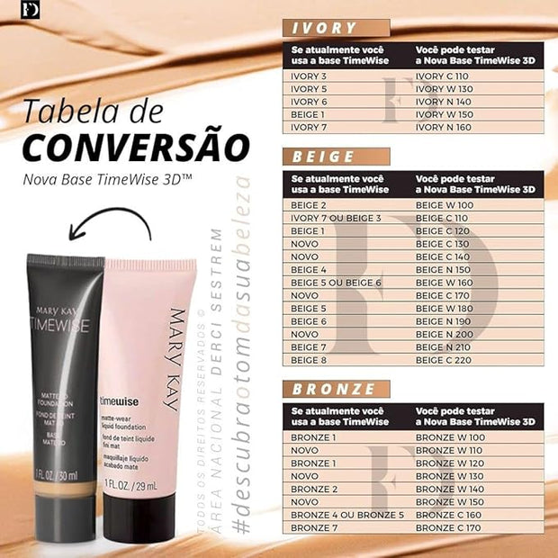 Timewise® 3D Mary kay Matte Liquid Base - 30ml