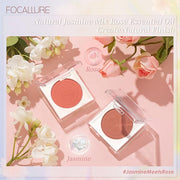 FOCALLURE Powder Palette Blush, Matte Mineral Blush Powder, Blendable, #301