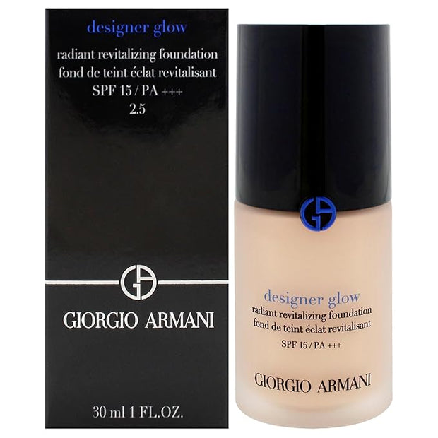 Designer Glow Radiant Revitalizing Foundation SPF 15 PA - Foundation 1 oz