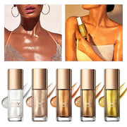 Moisturizing Body Luminizers 5 Colors Smooth and Shimmer 05 Gold) 40ml