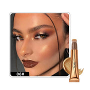 MAEPEOR Liquid Highlighter Stick Golden Cream Liquid Highlighter (6# Golden)