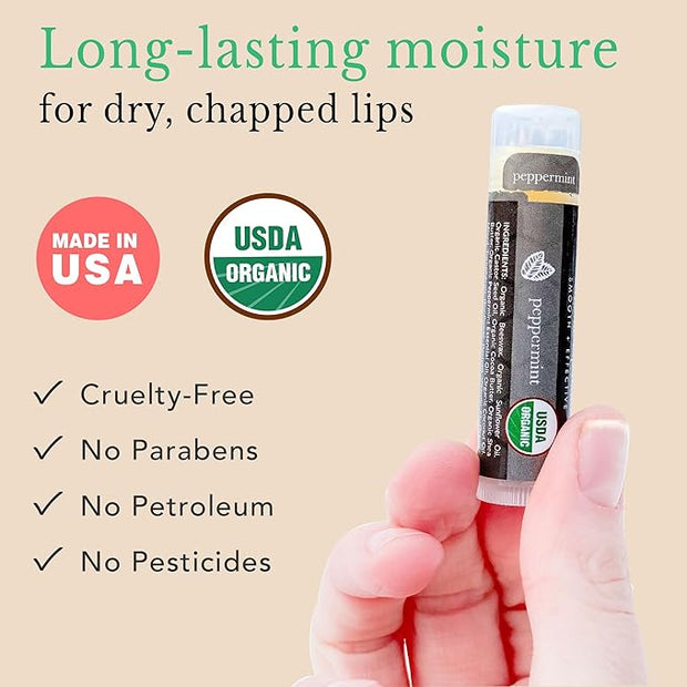 Organic Lip Balm Pack - Original Lip Balm Lip Repair