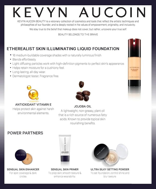 Kevyn Aucoin The Etherealist Skin Illuminating Foundation, EF