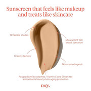 Ilumina CC Cream SPF 50+, 100% Mineral Color IVORY NUDE