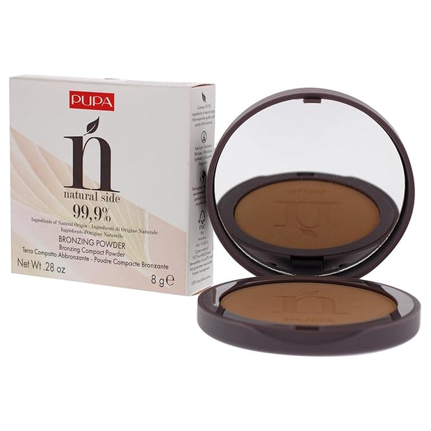 PUPA Milano Natural Side Bronzing Powder ight Bronze 0.28 oz 001 L