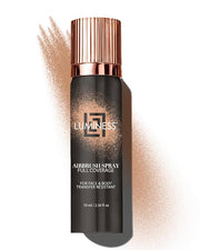 LUMINESS Spray Airbrush Foundation Makeup, Light Tan Shade 2.36 fl oz