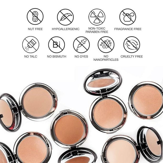 bellapierre Compact Mineral Foundation SPF 15 | Vegan Brown Sugar 35 Oz