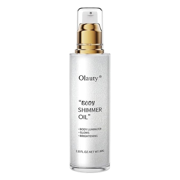 Shimmer Body Oil, Highlighter Makeup Smooth Glitter Glow
