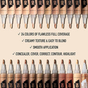 Ruby Kisses HD Concealer & Foundation Flawless Full (Light Ivory)