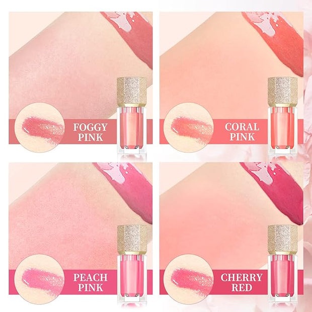 Cream Blush, Coral Pink, Full Coverage, Matte Finish, Ounce, Palette