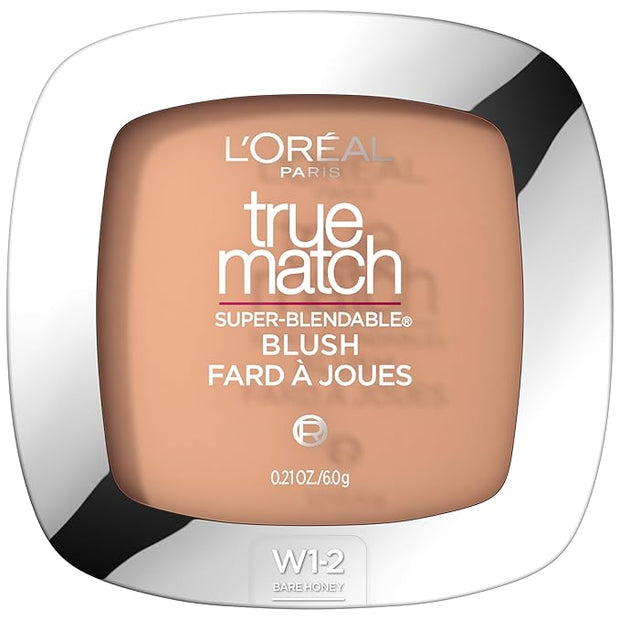 L'Oreal Paris True Match Super-Blendable Powder Blush, Bare May Vary) 21 Oz