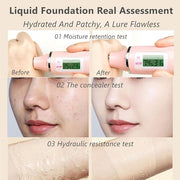 2PC 2023 New ADMD Foundation,admd Liquid Foundation,Hydrating Waterproof Coverage(#02 Natural)