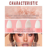 2 Colors Polvo De Hadas Fairy Highlight Stick Metallic Silver)