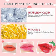 ZARICS 2 Pcs Lip Tint Stain Set, Long Long