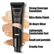 Matte Oil Control Concealer Foundation Flawless Soft Long (#101 Porcelain)