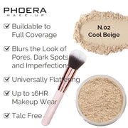 PHOERA Foundation,Mushroom Head Air Cushion CC Cream Natural