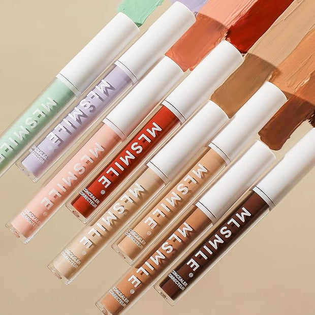 Color Liquid Conceal Contour Foundation, Waterproof 8 Colors Tone, 07