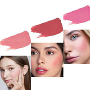 Blush Stick Set Matte Cream Blush Stick for (Set 01)