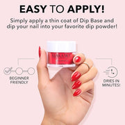Kiara Sky Long Lasting Nail Dip Powder Pink Lady Glitter 1 oz