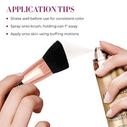 LUMINESS Airbrush Veil Tinted Moisturizer with Buffing Brush, & Aloe