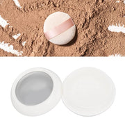 Dioche Loose Powder Container with Puff Sifter Lids,