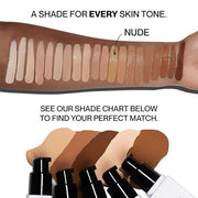HIDE PREMIUM Liquid Foundation, Multi-Use Waterproof Foundation, Medium/Full 1 fl oz