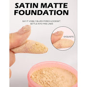 Loose Face Powder Setting Powder Makeup 0. （V04）With Powder Puff 67oz