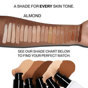 HIDE PREMIUM Liquid Foundation, Multi-Use Waterproof Foundation, Medium/Full 1 fl oz
