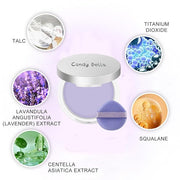 Lavender Matte Powder, Jelly Lavender Matte Powder Oil Creates Soft